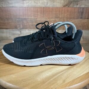 Under Armour Running Womens 10 Black Shoe Sneaker‎ Charged Pursuit 3 3027376-001